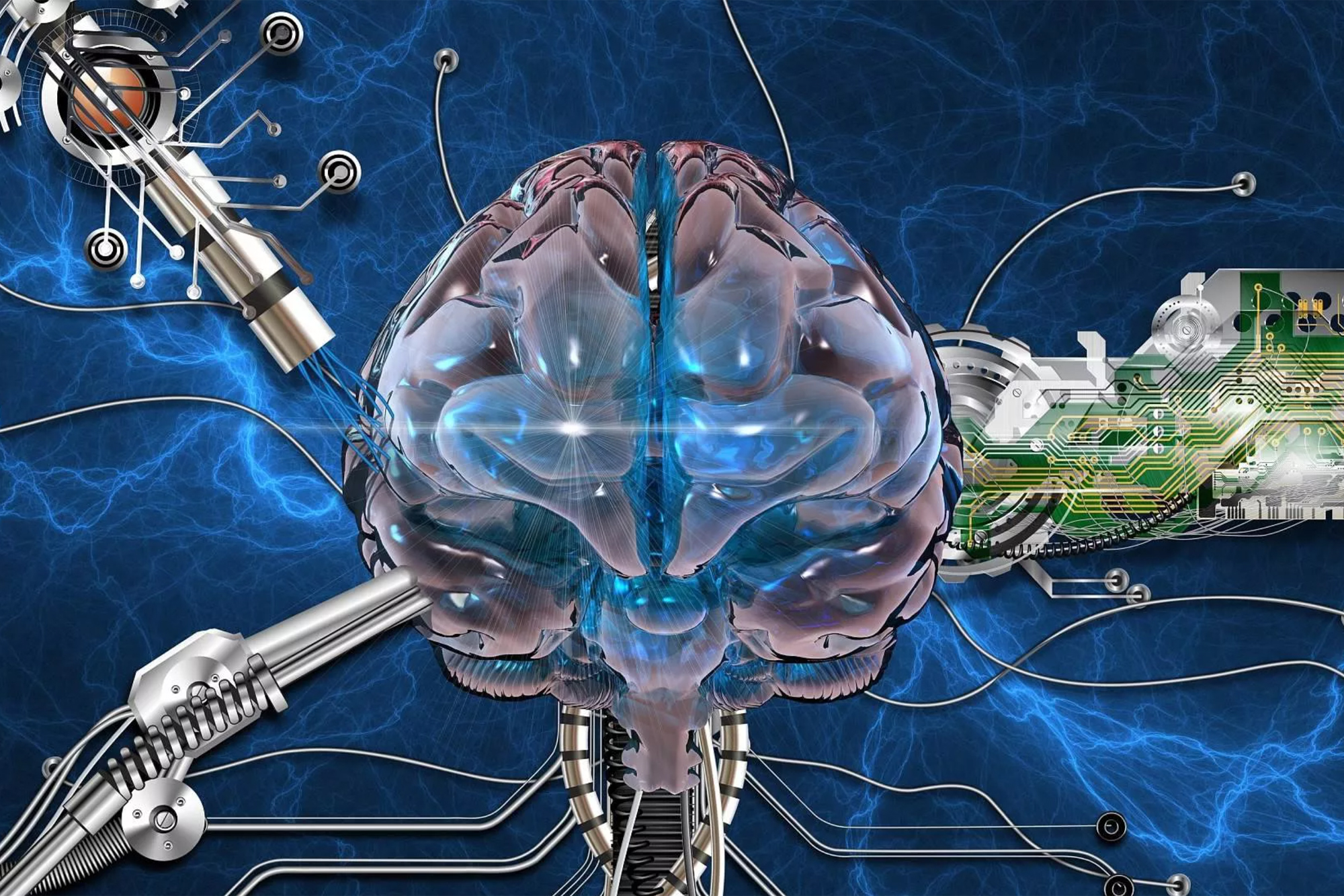Человеческий мозг и компьютер. Искусственный мозг человека. Искусственный интеллект мозг. Синапсы мозга. Механический мозг.